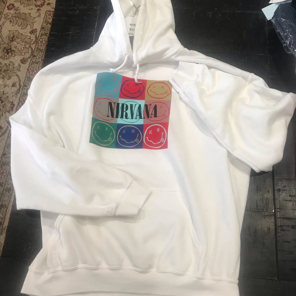 NIRVANA NINE COLR SKETCH HOODIE